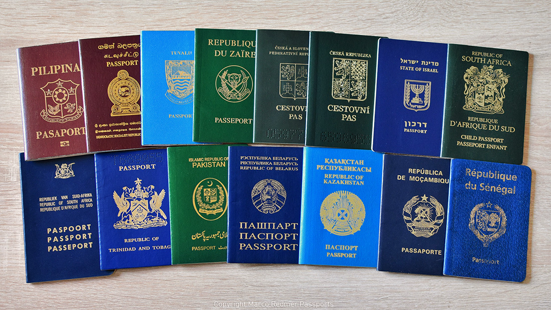 Collectible passports